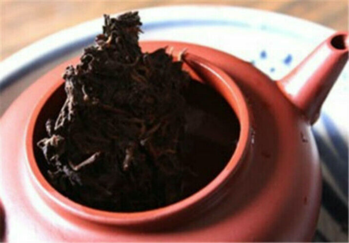 357g/12.59oz High Recommended Black Tea Cooked Compressed Ogranic Puer Tea Cake