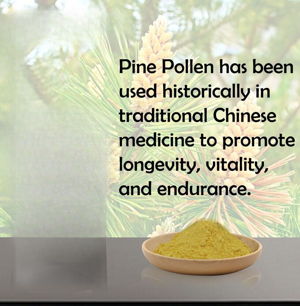 Pine Pollen Powder Cracked Broken Cell Wall 8.8oz