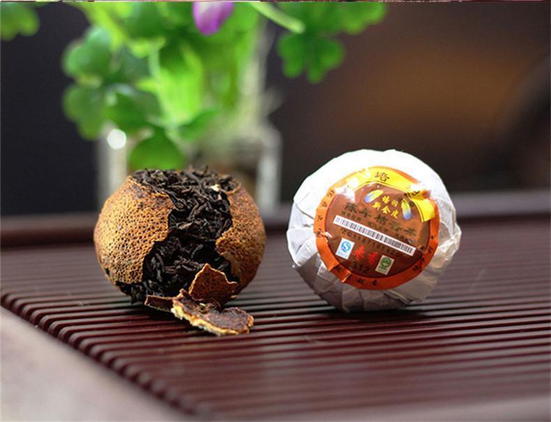 HelloYoung250g Yunnan Puerh Tea Orange Pu'er Tea Puer Cooked Tea Tangerine Peel Packaging