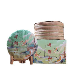 Brown Head Spring Big Tree Pu'er Tea Raw Tea Seven Seed Puerh Cake Tea 357g