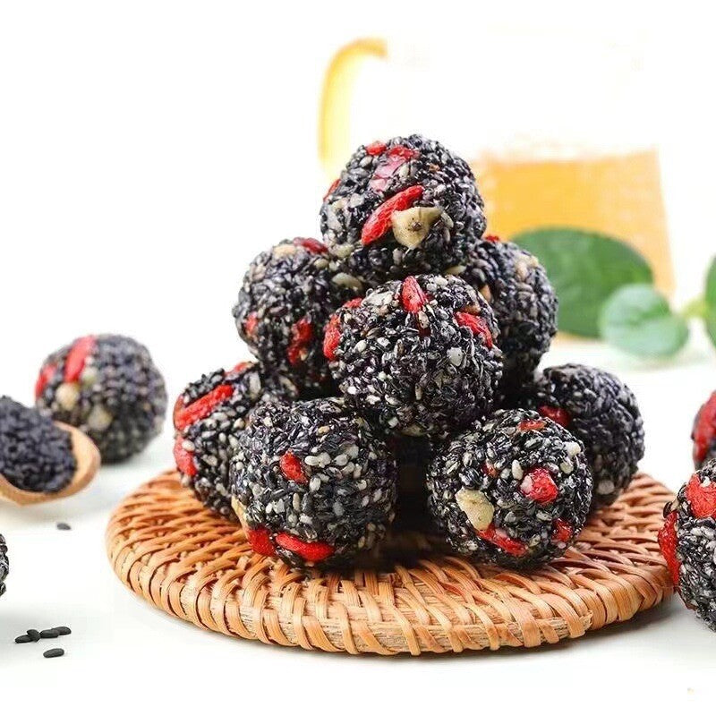 Walnut, Goji, Pure Black Sesame Pills, Pregnant Women's Nutritional Pastry