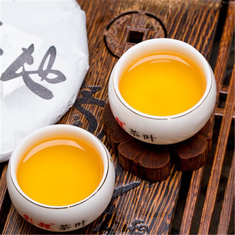 357g Pure Tree Puerh Tea Yunnan Highland Pu-erh Tea Cake Raw Tea Puer Sheng Cha