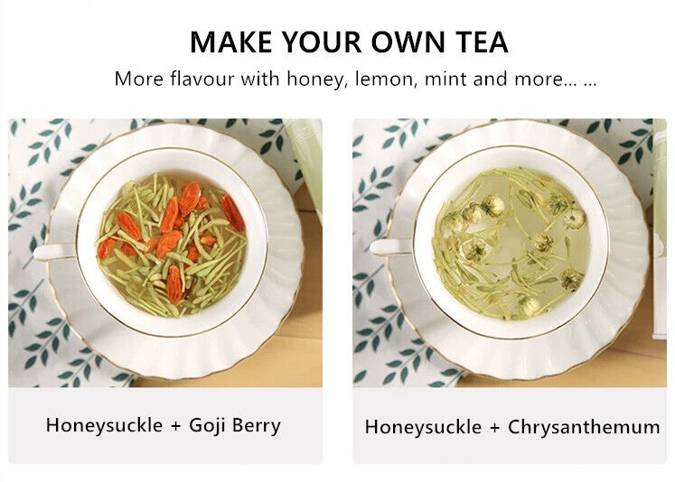 Blooming Honeysuckle Flower Tea Japonica Honeysuckle Herbal Tea Dried Flowers