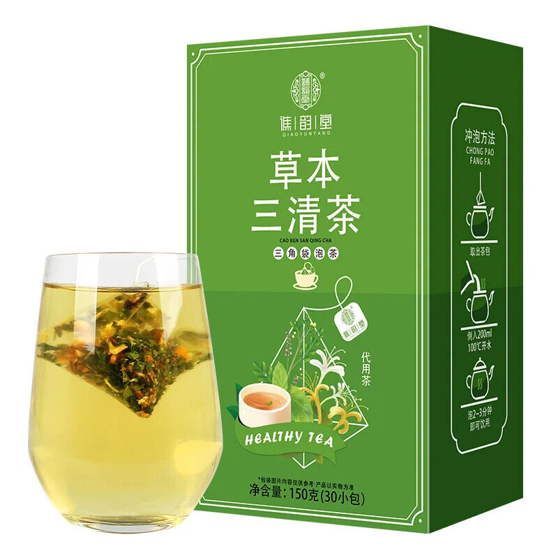 Herbal Sanqing Tea Healthy Herb Tea Bag 150g/30 Bags