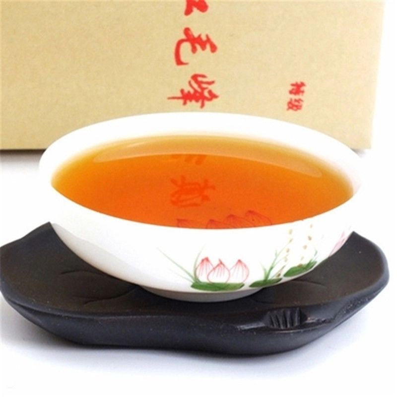 HelloYoung200g Dian hong maofeng organic tea large congou black tea premium red
