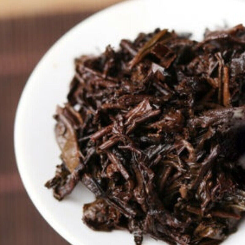357g 1401 Aged Puer Top-grade Pu Erh TeaMenghai Dayi Classic 7262 Ripe Pu'er Tea