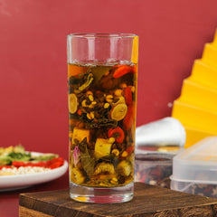 Rose Lotus Leaf Bitter Melon Tea 250g/box 15 small cans Coix Seed Poria Tea