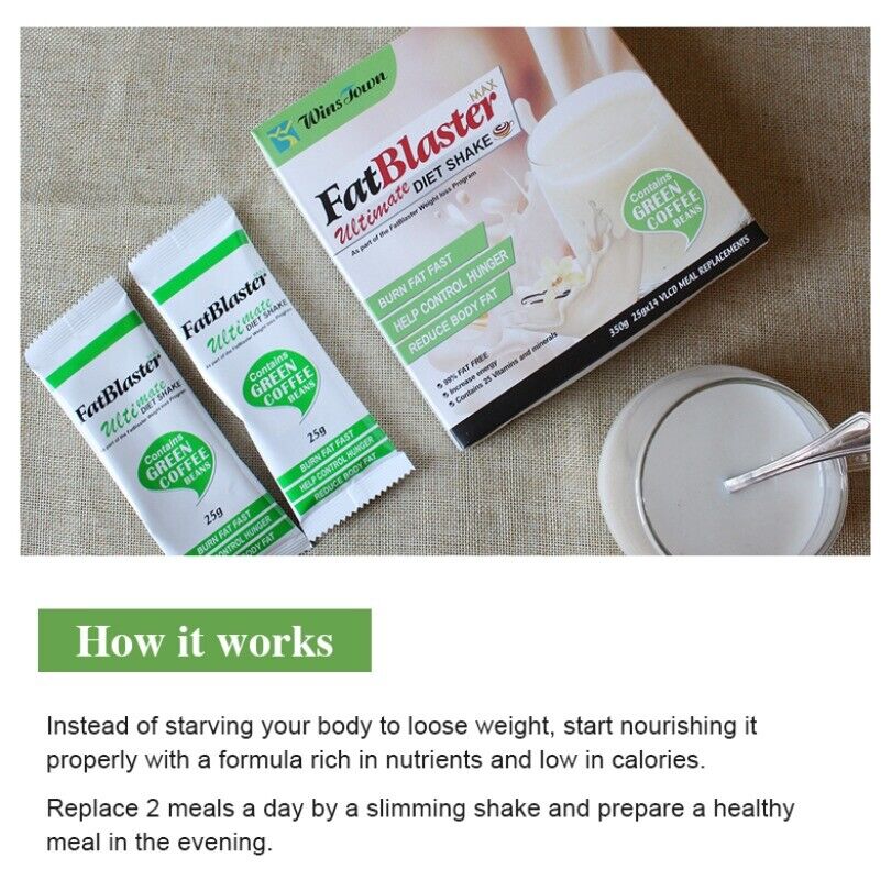Blaster Diet Weight Loss Meal Replacement Loss Powder Instant Coffee