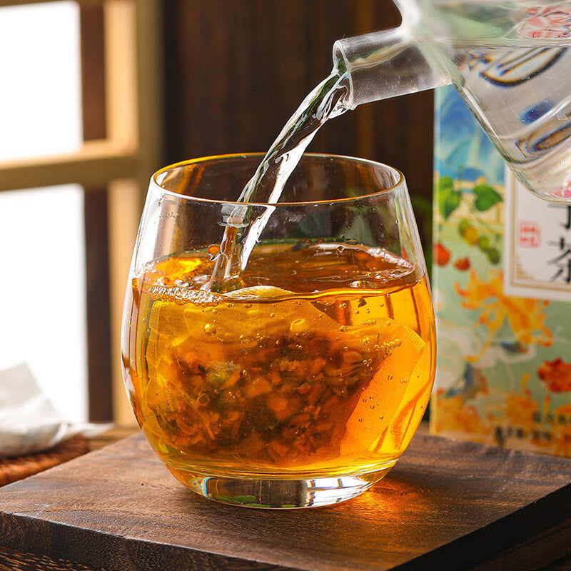 18 Flavours Chrysanthemum Cassia Seed Tea Health Tea Honeysuckle Burdock Roottea