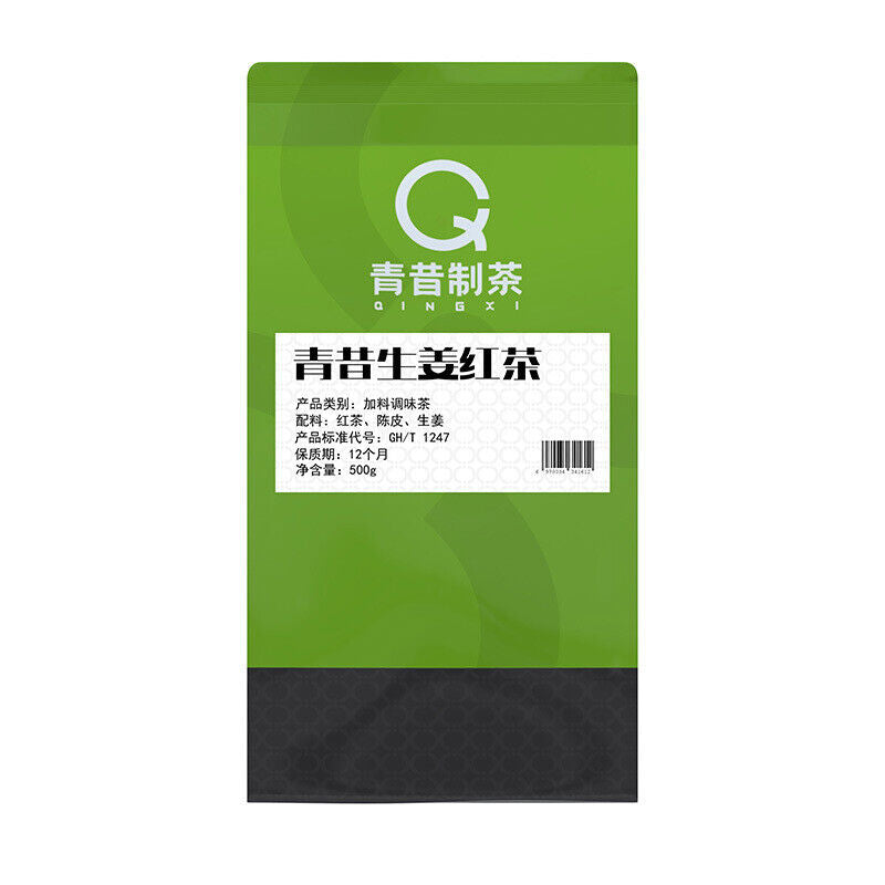 Ginger Black Tea Premium Infused Health Benefits Warming Tea Bags Natural