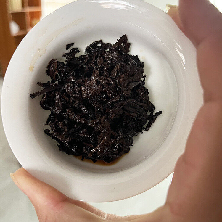 200g Seventeen-Year-Old Yunnan Pu'er Tea Aged Pu'er Ripe Tea Deblocked Canned