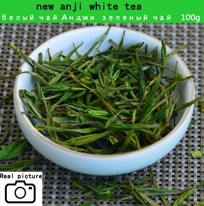 HelloYoung New Organic White Tea Super Anji baicha needle Tea for Health Care Tea 100g