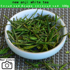 HelloYoung New Organic White Tea Super Anji baicha needle Tea for Health Care Tea 100g