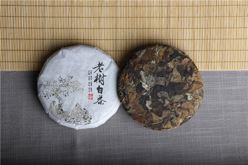 HelloYoung 100g Dry Storage Old Tree White Tea Big Tree Tea Tea Cake Yunnan White Tea