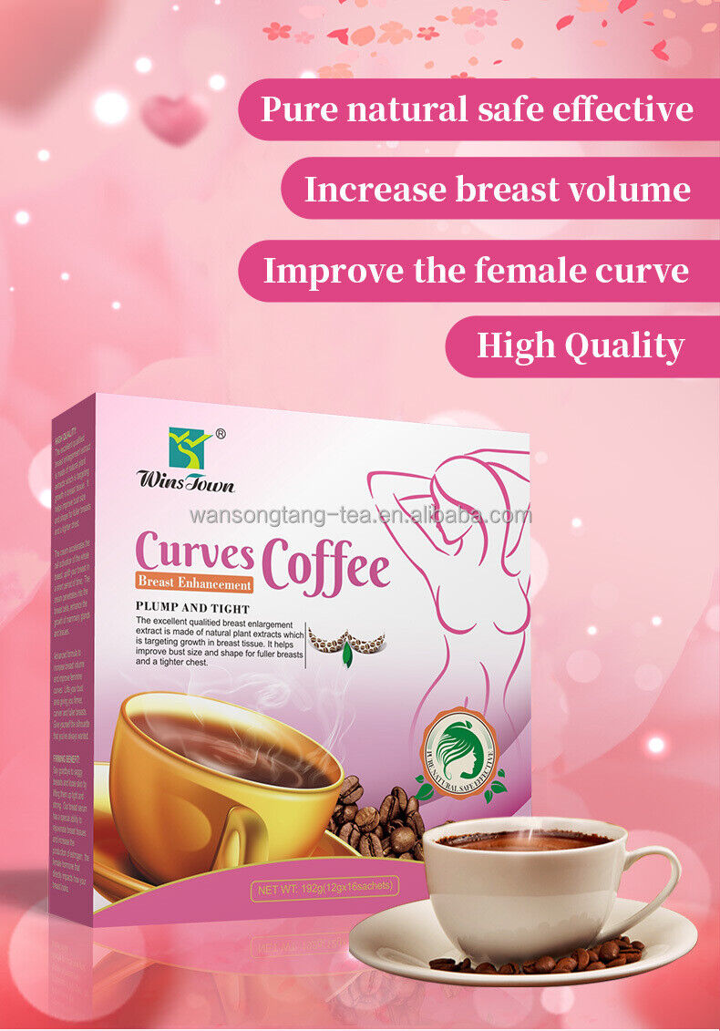 Big boobs coffee breast Butt  Herbal supplement Curves Breast Coffee