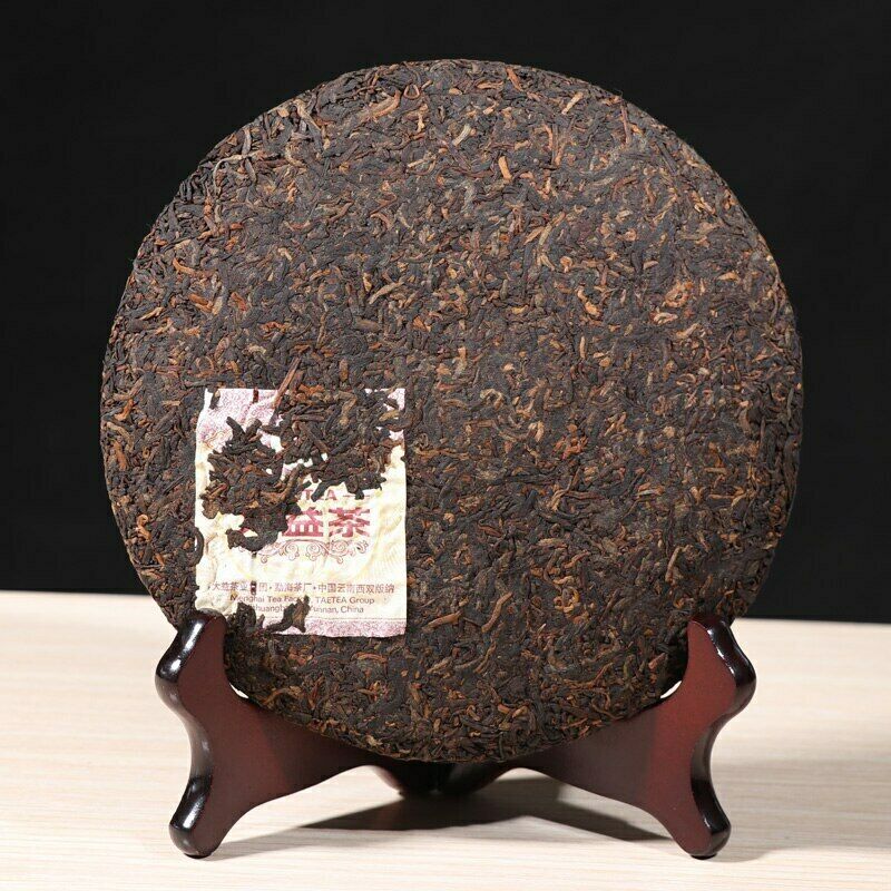 357g 2020 Ancient Tree Ripe Pu'er 2001 Puer Tea TAETEA 7592 Pu-erh Cake Tea