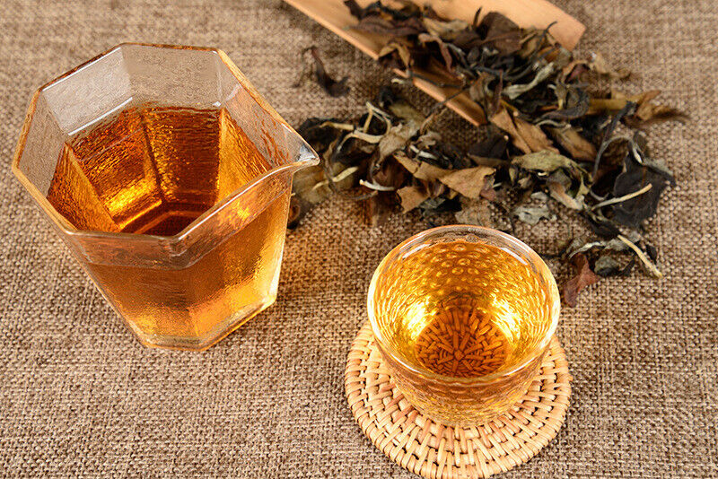 HelloYoung 500g Yunnan Old White Tea (Fuding Craft) Jujube Scented Medicinal Scented Tea