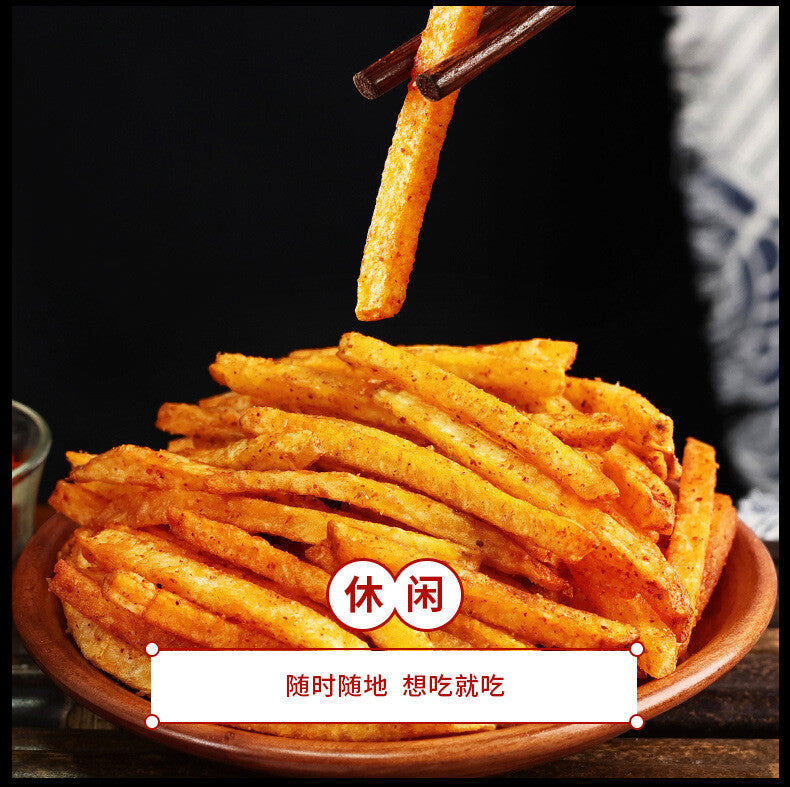 Yunnan Spicy Potato Chips - Extra Large Crispy Snack Pack 250g