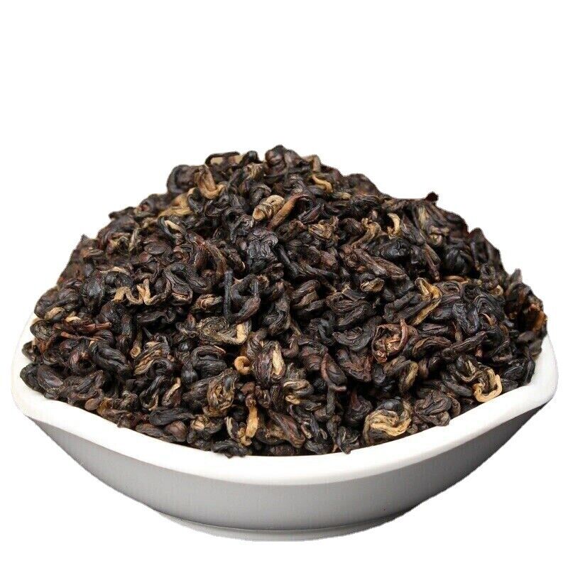 HelloYoung Black Tea Dian Hong Snail FengQing Chinese Tea Dian Hong Tea Dianhong Yunnan