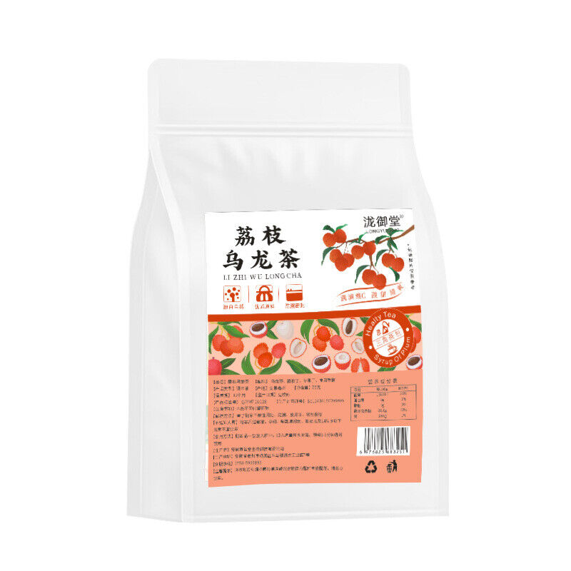 Lychee Oolong Fruit Tea Combo Cold Hot Brew Herbal Tea Bags