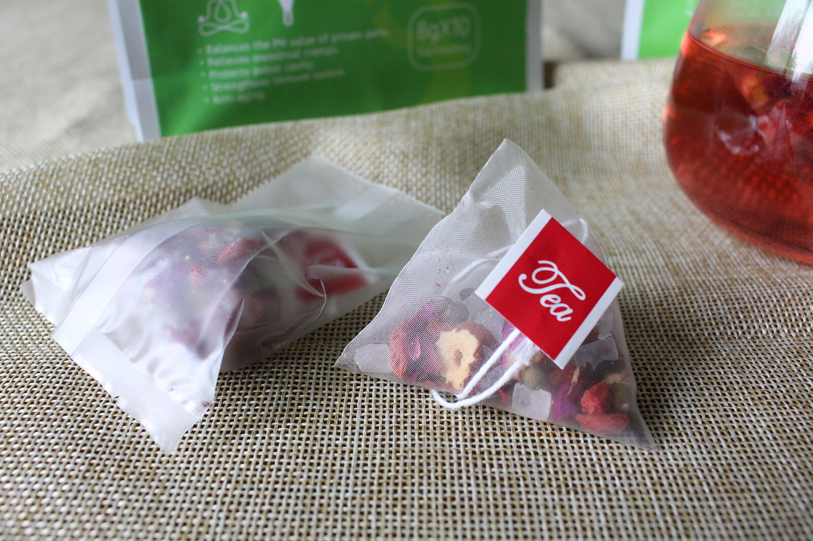 Yoni Detox Tea Beauty Formula Cranberry Female for Women Health