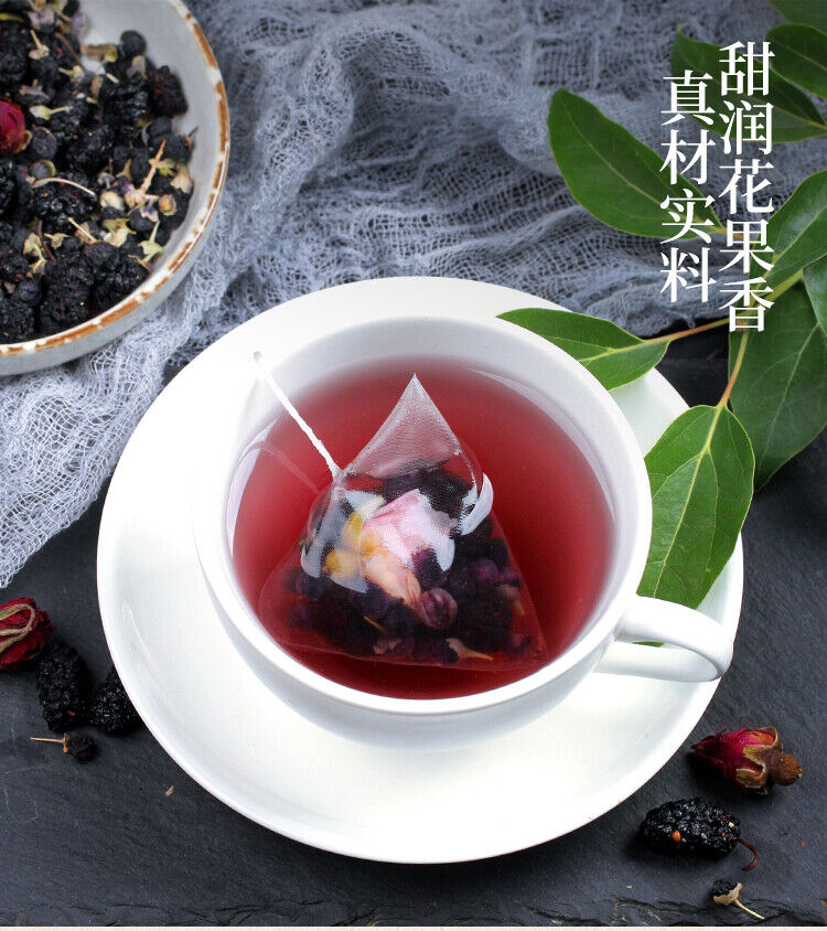 Mulberry, Rose, and Black Wolfberry Tea Combination Tea Health Tea Woman's Tea