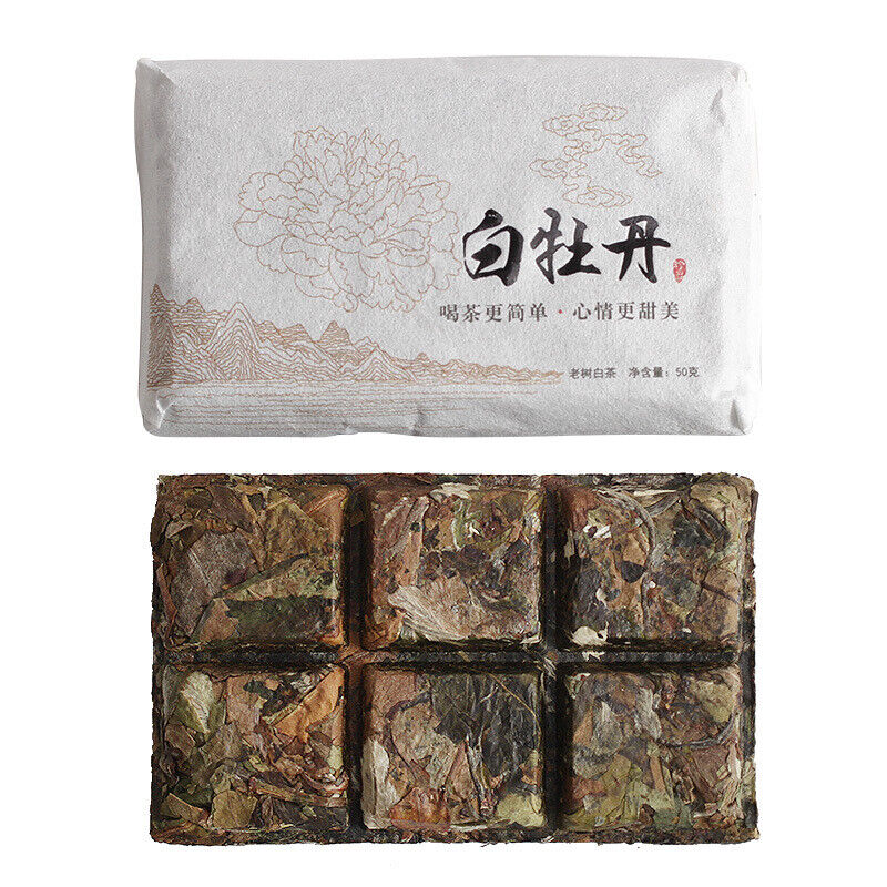 HelloYoung 50g Yunnan Old White Tea White Peony alpine sun-dried date medicinal fragrance