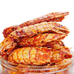 Spicy Mantis Shrimp Ready-to-eat Pipi Shrimp Snacks Crispy Shrimp Seafood 250g