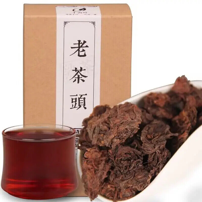 Laochatou Yunnan Loose Leaf Fossil Pu'er Tea Chinese Healthy Menghai Old Pure