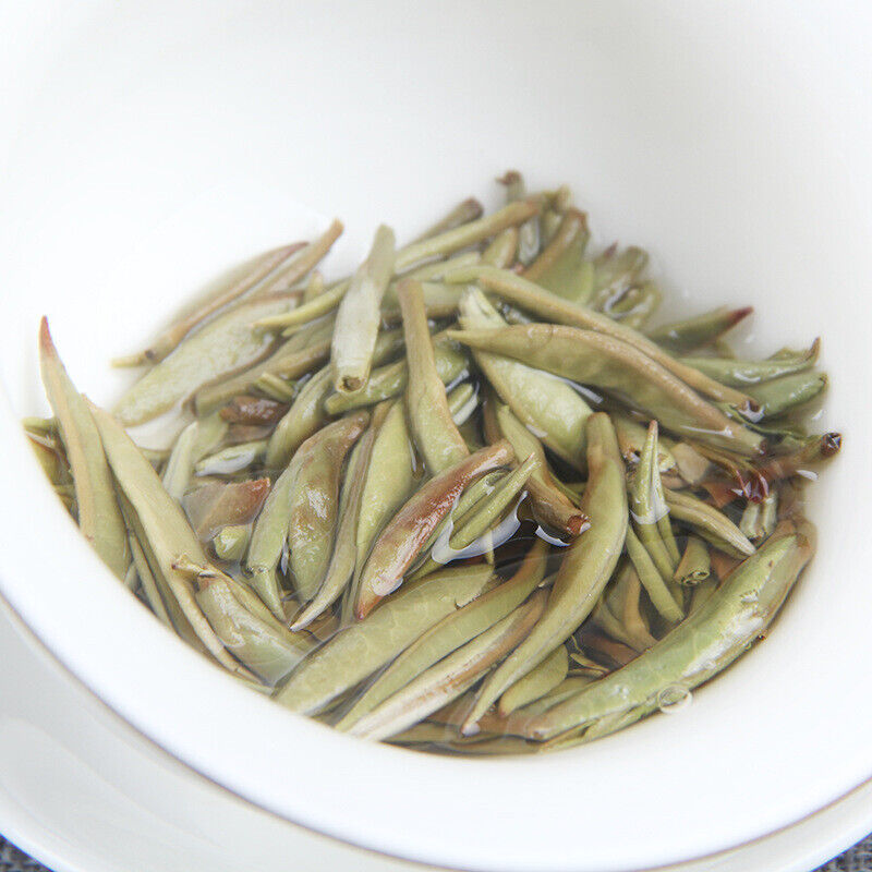 HelloYoung 200g Pu'er Tea Cha Single Bud Moonlight White Cake Tea White Hair Silver Needle