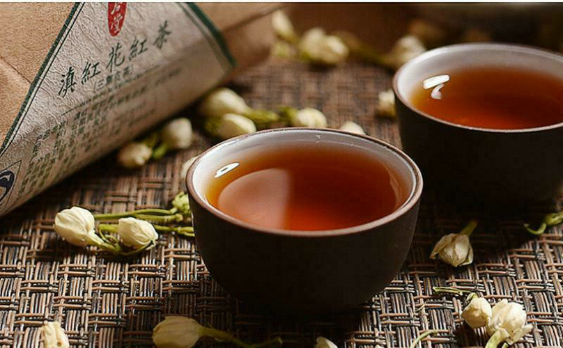 Dianhong Tee Schwarzer Tee  Black Tea 400g Smoked Jasmine Black Tea In Bulk