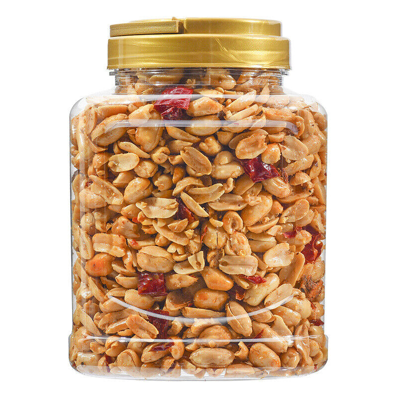 Spicy Peanuts 250g/500g Canned Fried Spicy Crispy Peanut Snacks for Drinking