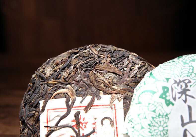 Pu'er Raw Tea Qizibing Jishunhao Raw Tea Deep Mountain Ancient Rhyme 100g