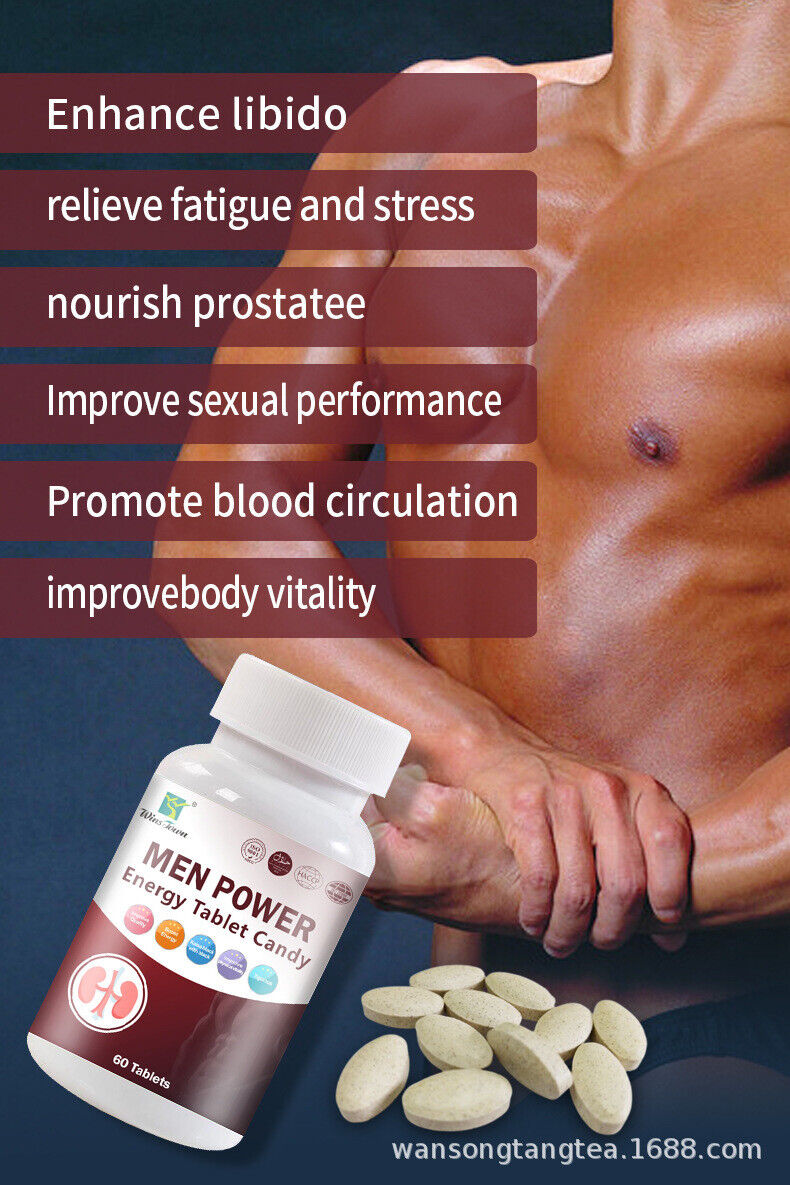 Men's Power Men's Kidney Tonifying Tablet Capsule Tea Energy Tablet Candy 60g