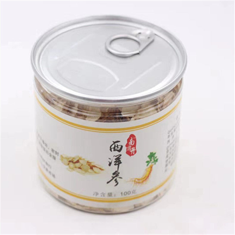 American Ginseng Slices Changbai Mountain High Quality Ginseng Slices 100g/can