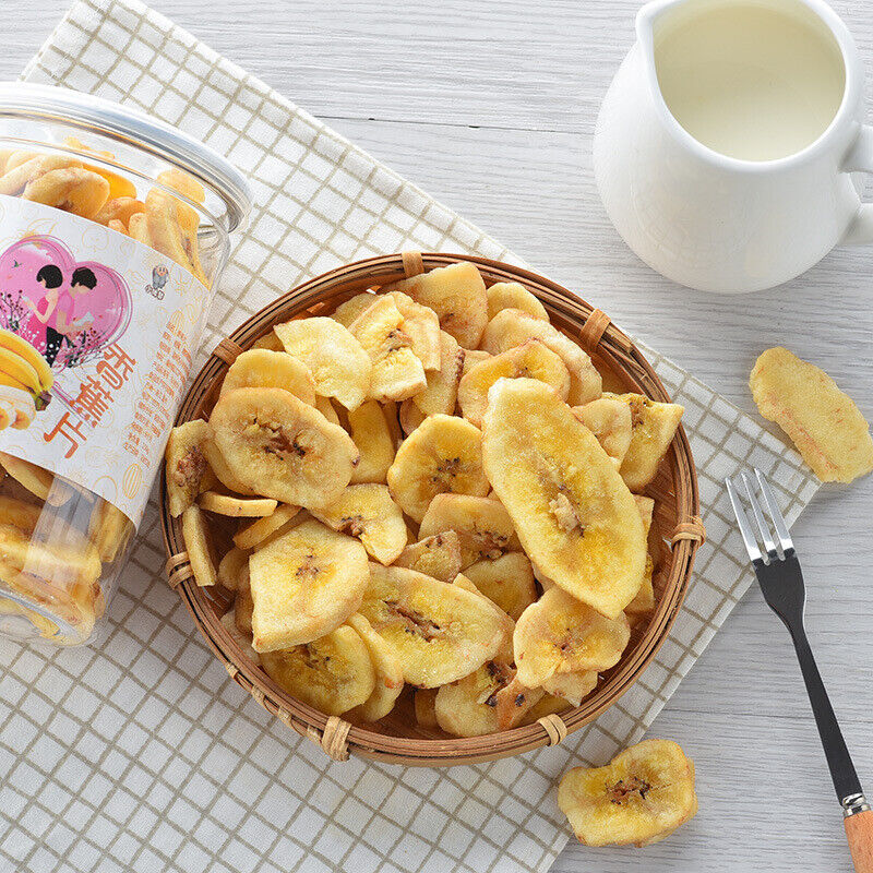 Dried Banana 500g/ 250g Banana Chips Dried Vegetables and Fruits Canned Snacks