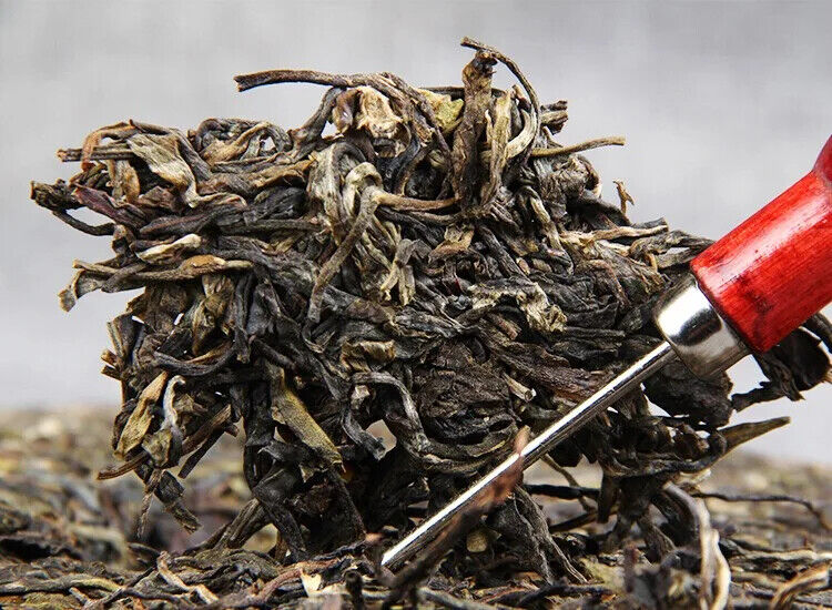 Yunnan Arbor Menghai Qizi Cake Tea Menghai Collection Pu'er Tea Raw Tea 357g