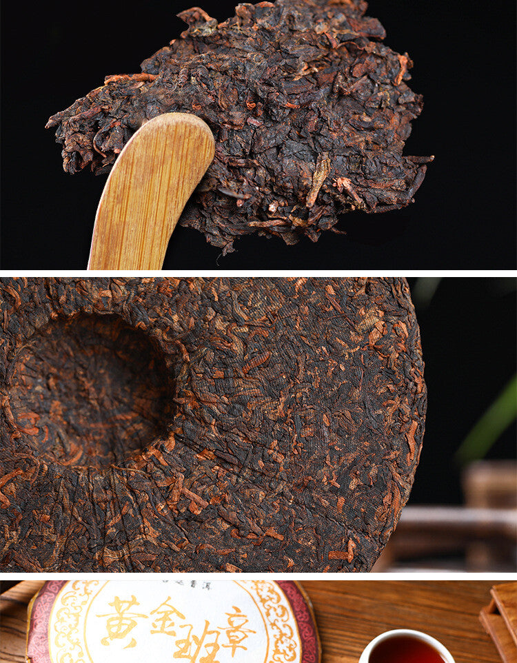 357g Yunnan Tea Pu'er Tea Old Ban Zhang Pu'er Tea Cake Seven Seed Cake Tea