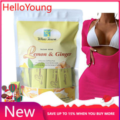 Lemon Ginger Herbal Tea 10g*15Bags Supports Healthy Digestion Lemon Ginger Tea