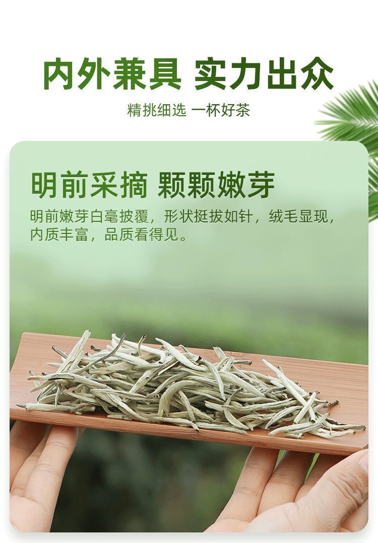 White Hair Silver Needle Premium White Tea Moonlight White Tea Ancient Trees125g