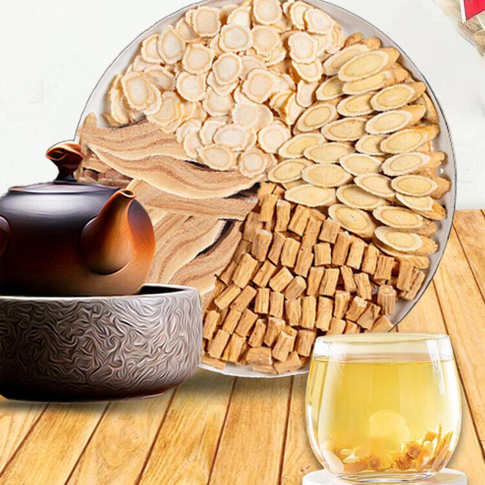 Triangle Bag Combination Tea Ginseng Yuanqi Tea 50g Vitality Four Treasures Tea