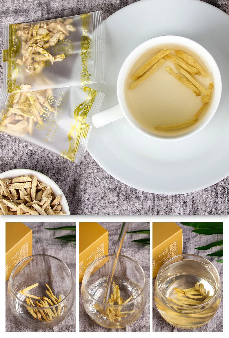 Ginger Silk Tea Healthy Herb Tea Bag 100g/3.52oz
