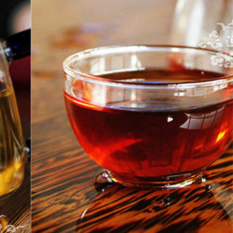 50g 10 Stücke Pu-erh Tee erstklassig Roh Gekocht Puerh Tuocha Abnehmen Puer Tee