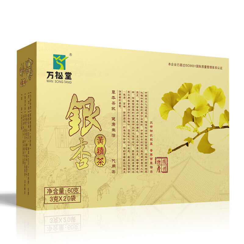 Ginkgo Biloba Tea Bags Herbal Biloba Tea Health Care Drink 60g