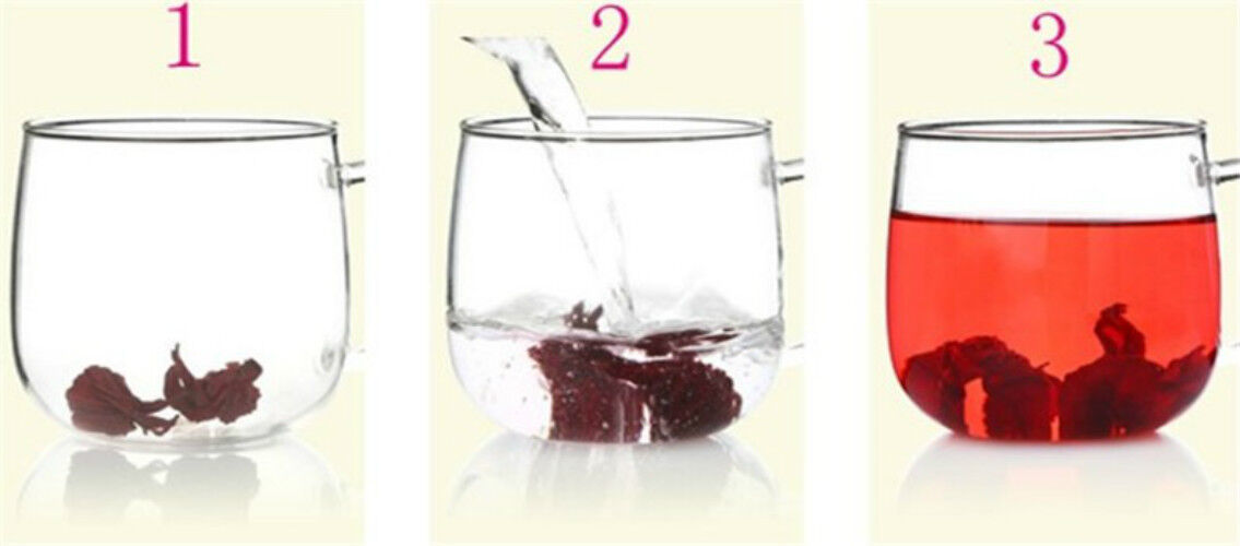 50g Hibiscus Tea Roselle Tea Natural Flower Scented Tea Fit Detox TeaHealth Care