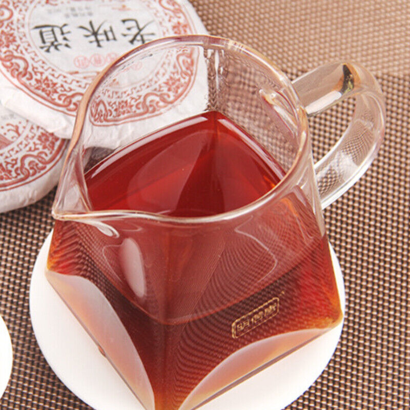 50g*10 Pcs Yunnan Pu'er Tea Ripe Tea Cake Old Flavor Aged Small Cake Tea