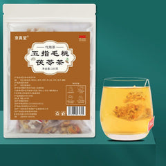 Five Finger Root Poria Tea Bags 20 Individually Packaged Premium