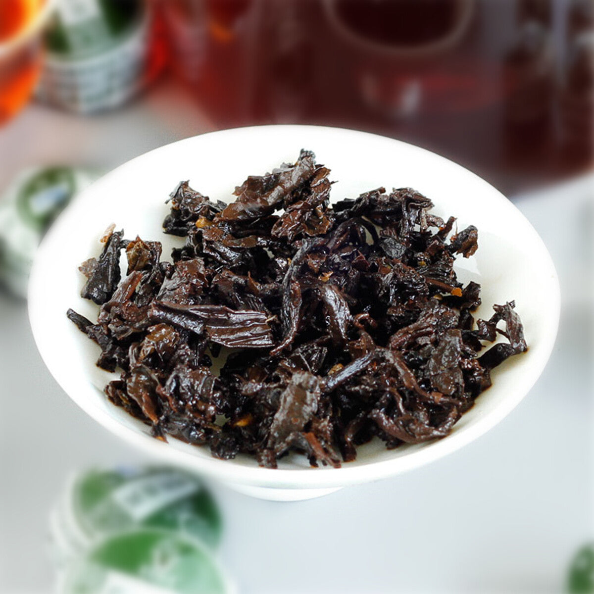 Chinese Health Tea  Yunnan Pu-erh Tuo Puer Tea Ripe  Lotus Leaf Mini Tea