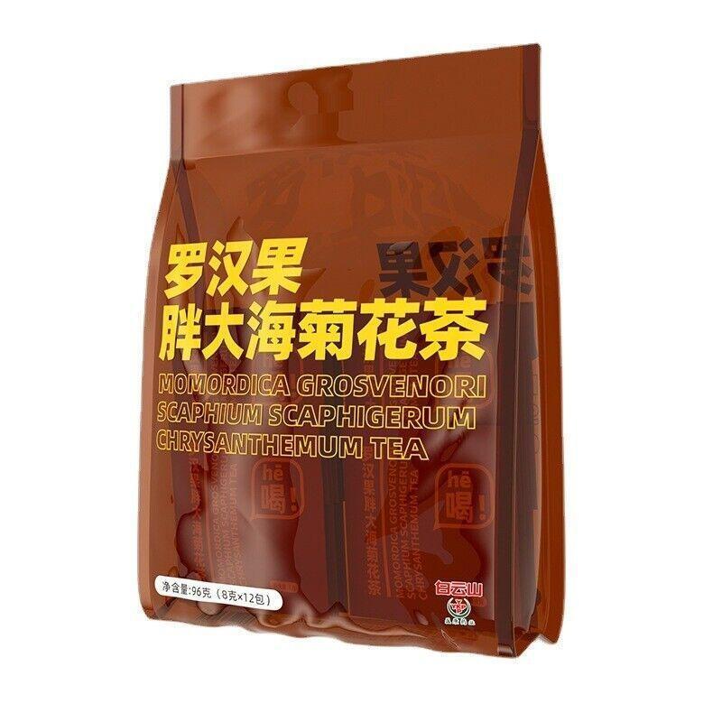 Health Tea Bag Pang Da Hai Luo Han Guo Chrysanthemum Tea Smoker's Tea