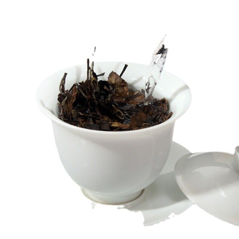 HelloYoung 250g Fuding White Tea High Mountain Sun Date Fragrance Old Shoumei Tea Brick